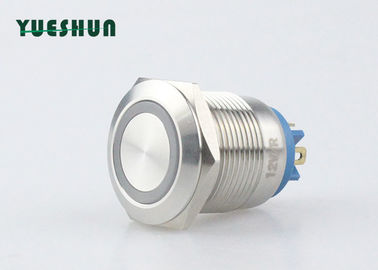 Porcellana anello momentaneo LED del supporto 12V 24V del pannello illuminato 19mm del commutatore di pulsante fabbrica