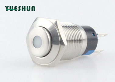 Porcellana Tipo commutatore di pulsante del metallo del LED, peso leggero del punto del commutatore di pulsante di 5 Pin fabbrica
